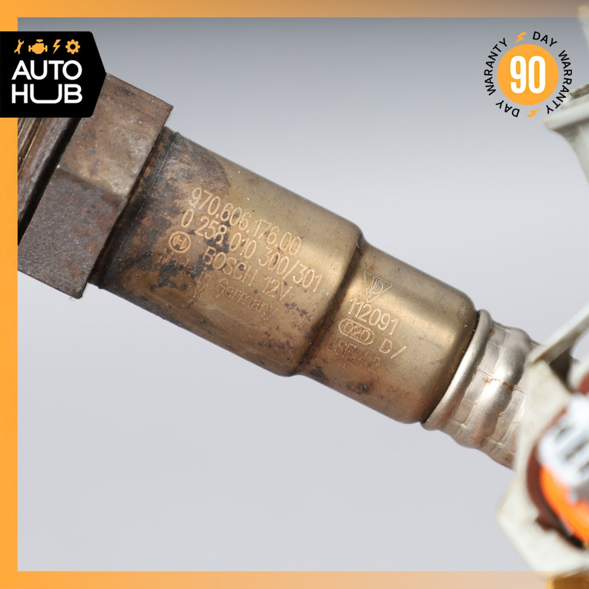 2012 Porsche Panamera 970 Hybrid Rear Oxygen O2 Sensor Lambda Set of 2 OEM 89k - photo 11