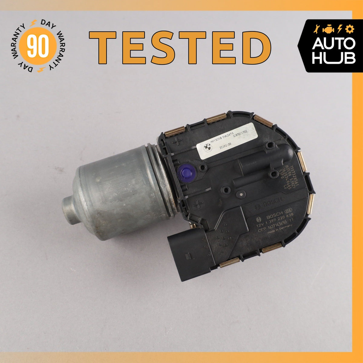 15-18 BMW F26 X4 Front Windshield Wiper Motor OEM - photo 1