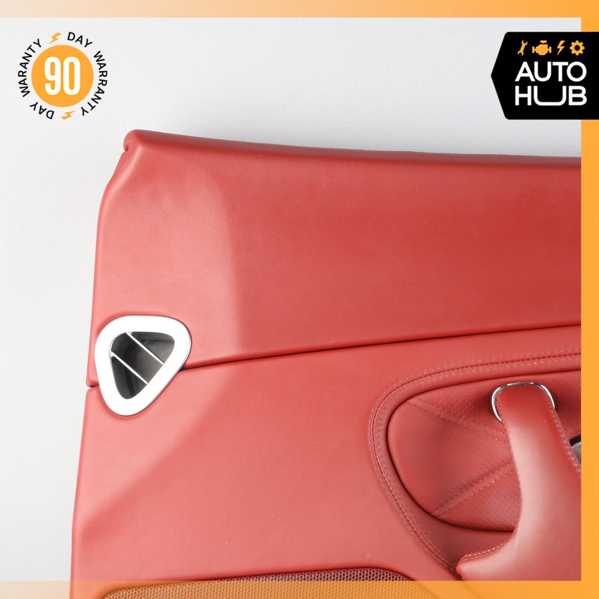 03-10 Bentley Continental GT Right Side Interior Door Panel Red OEM 73k - photo 3
