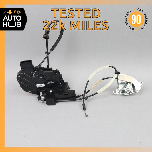 13-16 Aston Martin DB9 Left Door Lock Latch Actuator w/ Lock 6F6AA21813BC OEM - photo 1