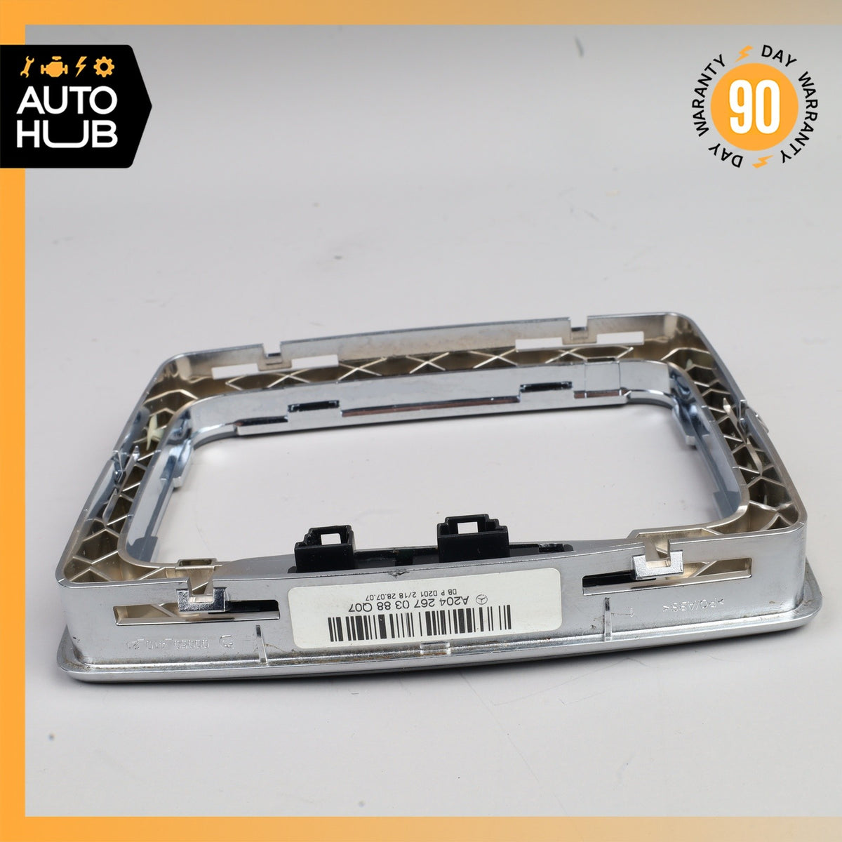 08-14 Mercedes W204 C350 Center Console Shift Shifter Bezel Trim OEM - photo 11