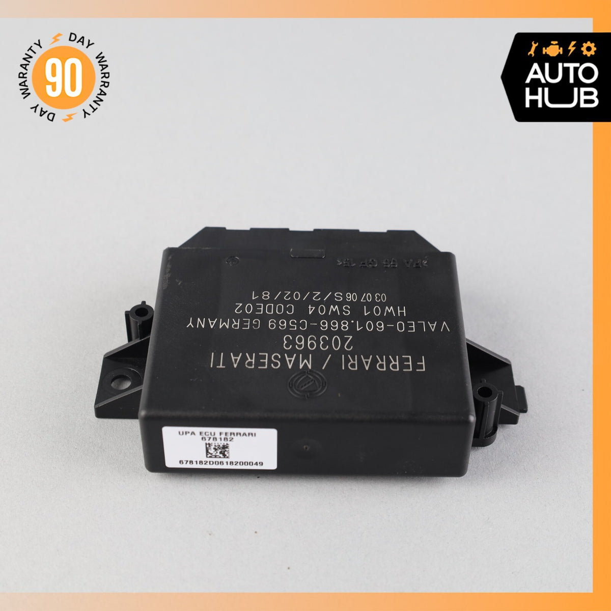 03-08 Maserati Quattroporte M139 Park Parking Assist Control Module OEM 51k - photo 3
