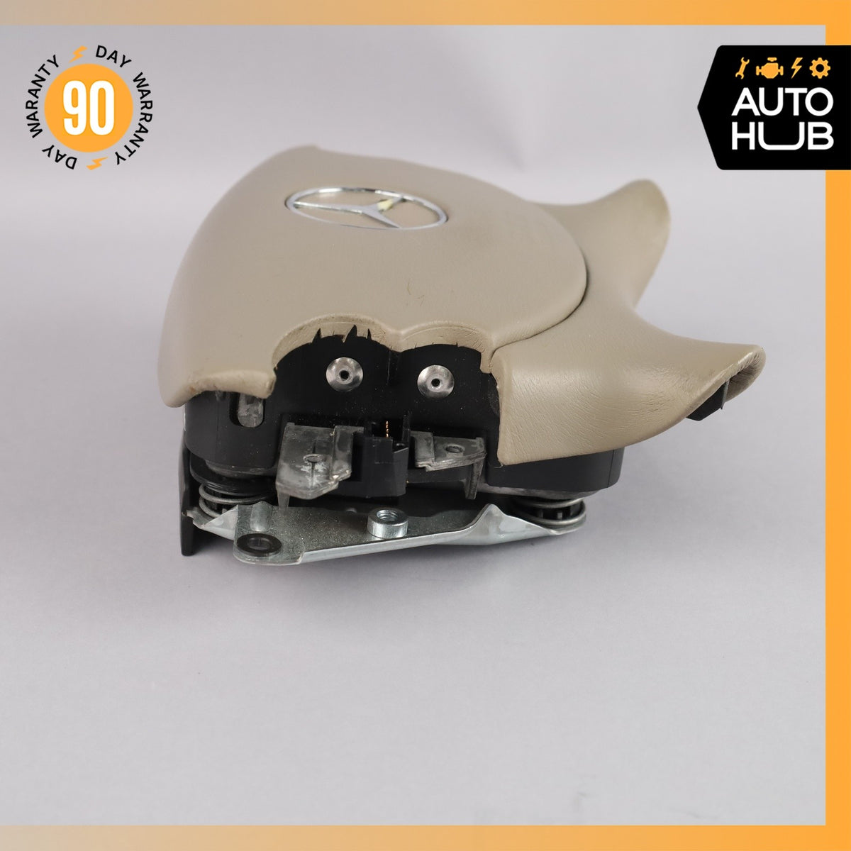 Mercedes R230 SL500 SL55 AMG CLK500 E350 Steering Wheel Airbag Air Bag Beige OEM - photo 12