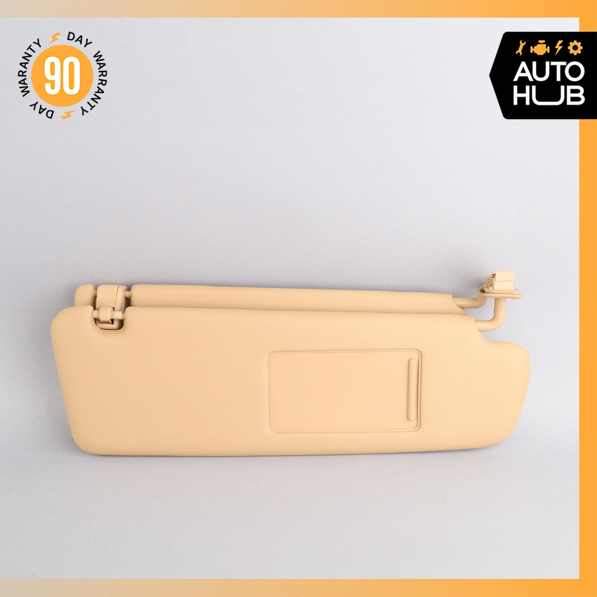 11-14 Porsche Cayenne 958 Sun Visor Sunvisor Front Right Side Beige OEM - photo 7