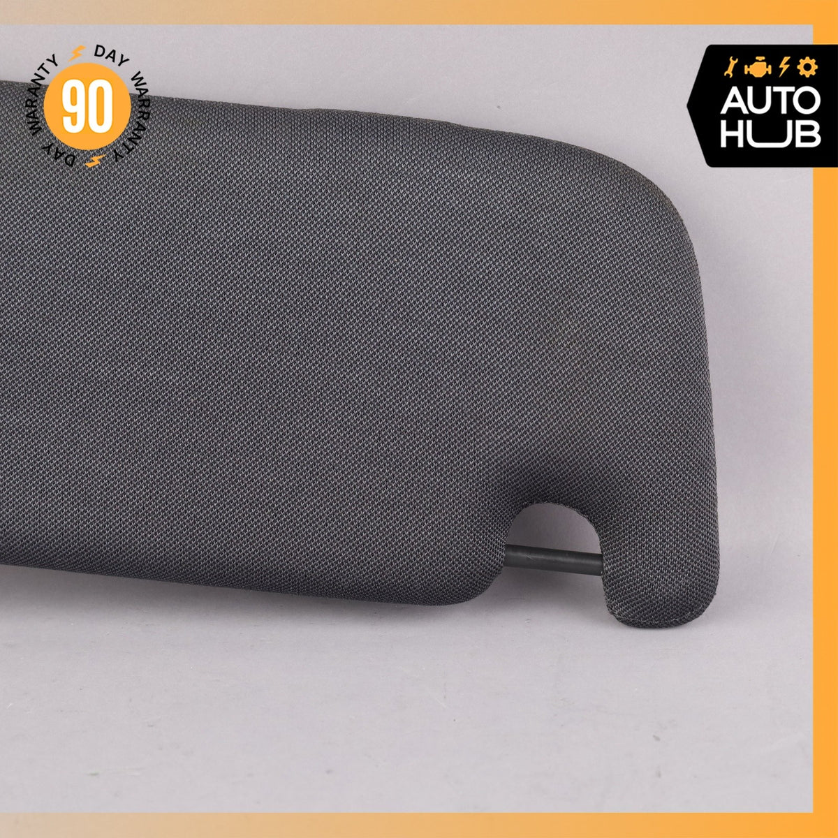 17-24 Maserati Levante M161 Left Driver Side Sunvisor Sun Visor Black OEM 89k - photo 5