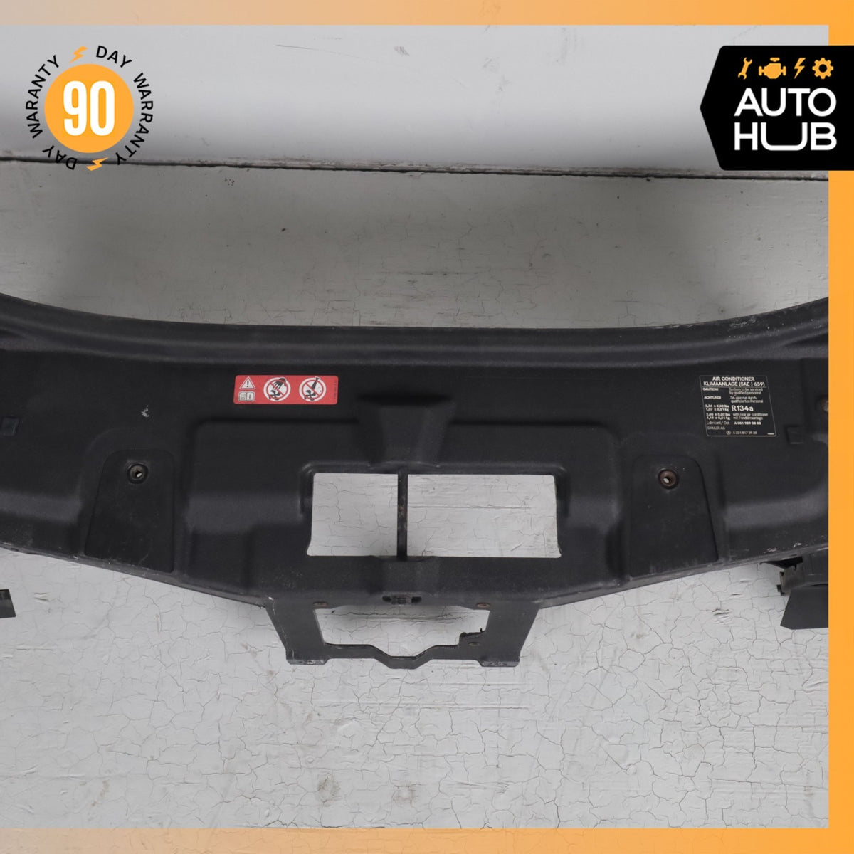 07-14 Mercedes W216 CL550 CL63 Upper Radiator Core Support Headlight Bracket OEM - photo 7