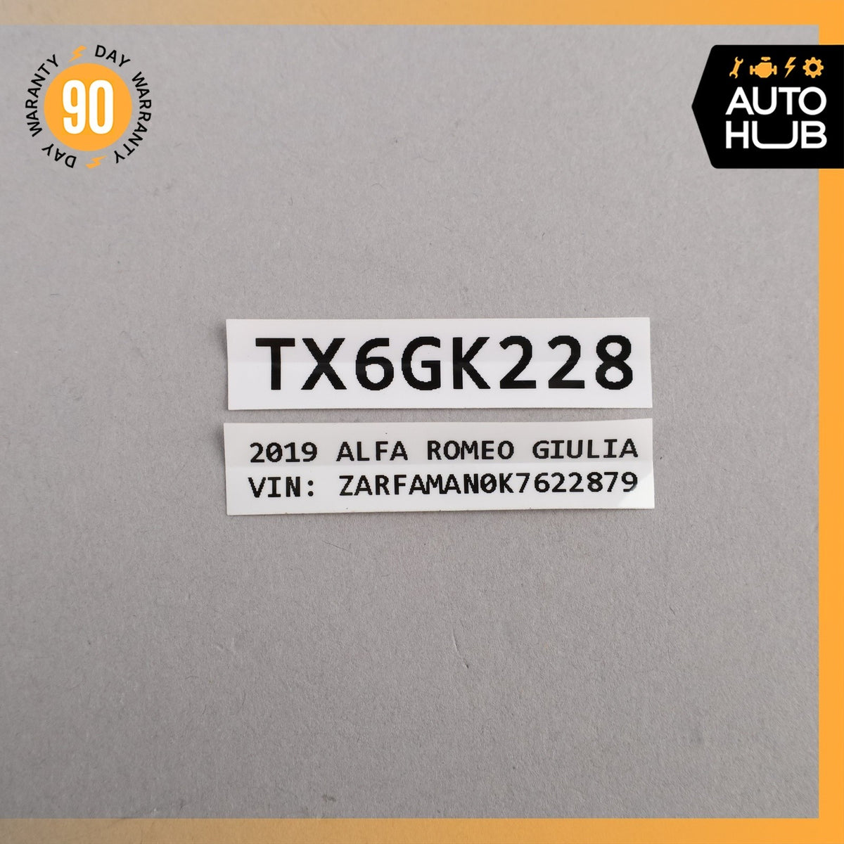 17-19 Alfa Romeo 952 Giulia Center Console Radio Volume Control Switch OEM 56k - photo 11