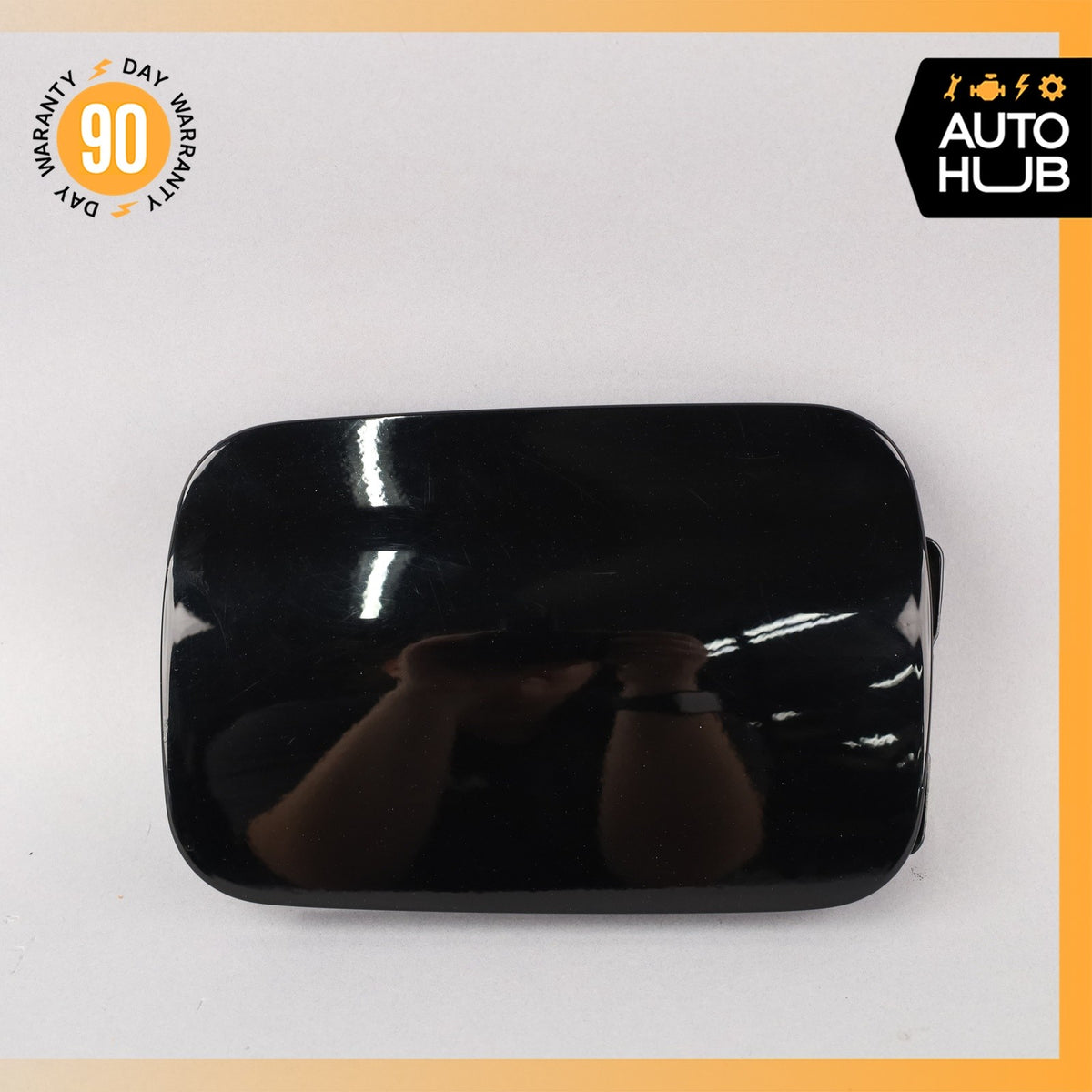 00-06 Mercedes W220 S600 S430 S500 Fuel Gas Tank Door Lid Cover Black OEM - photo 1