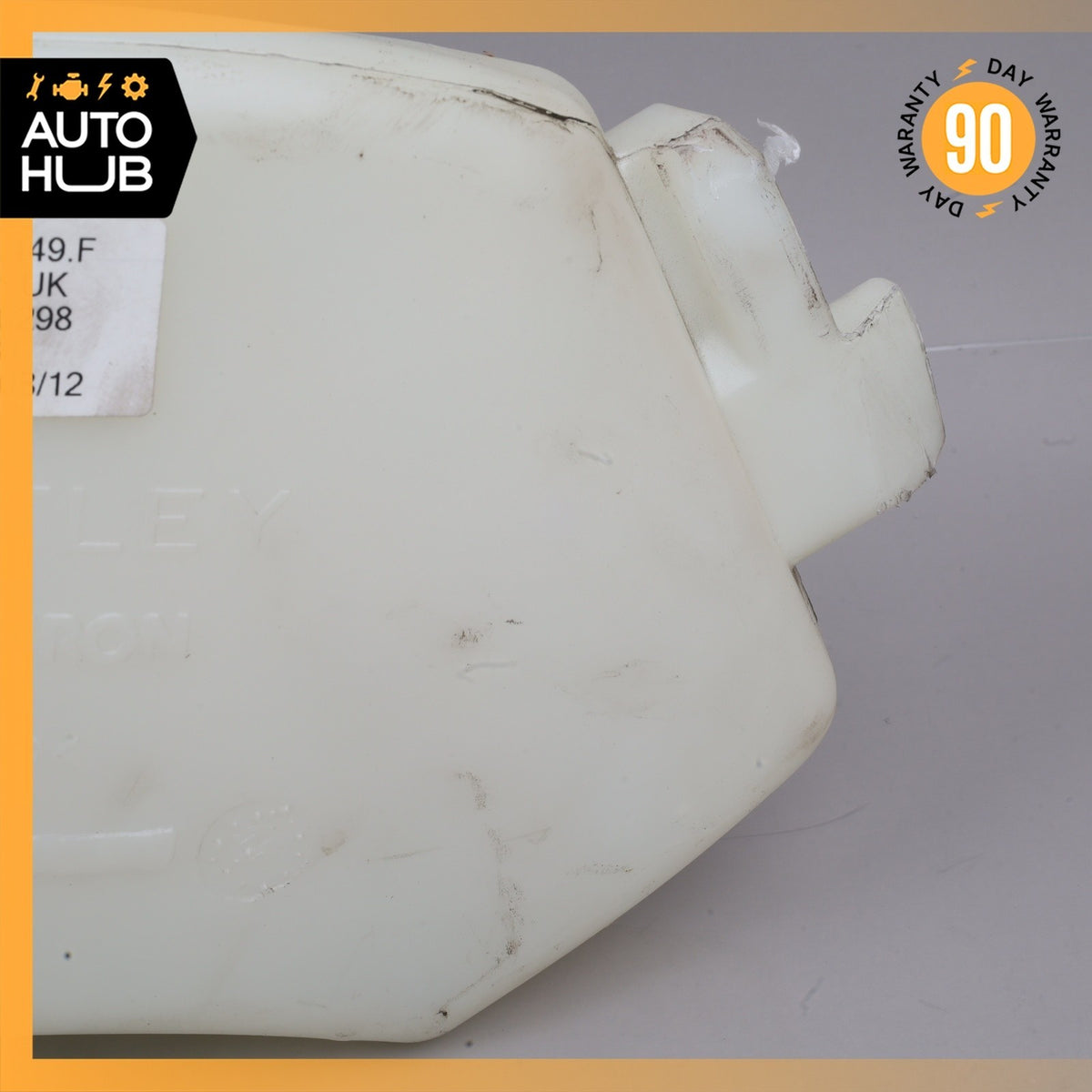 Bentley Continental GT Windshield Washer Fluid Tank Bottle Reservoir OEM - photo 6