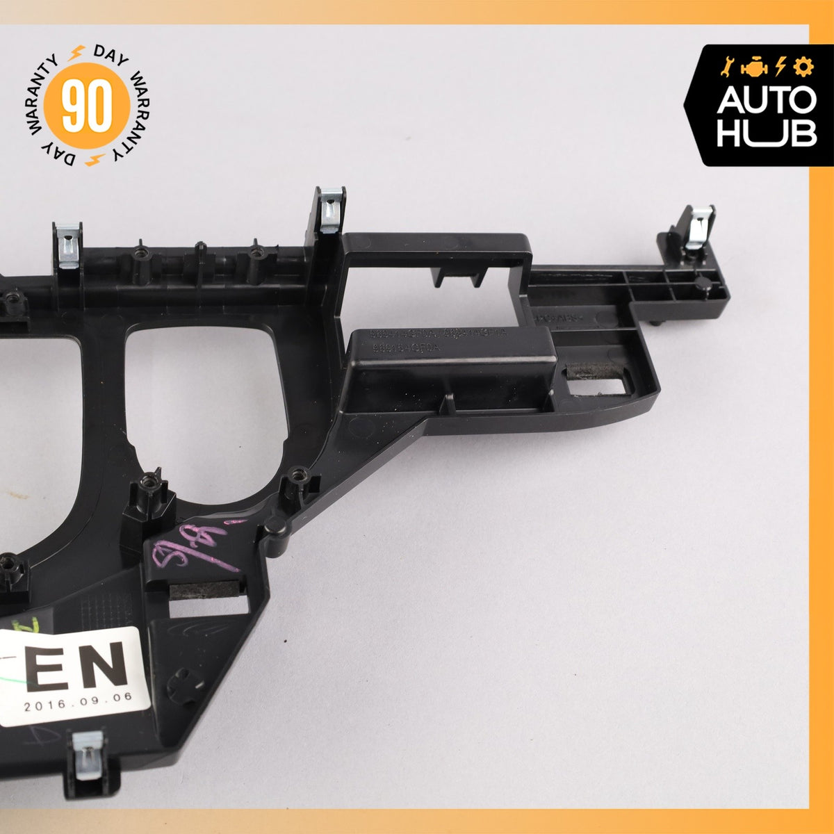 16-18 Infinity Q50 Front Center Console Shifter Bezel Trim OEM 54k - photo 19