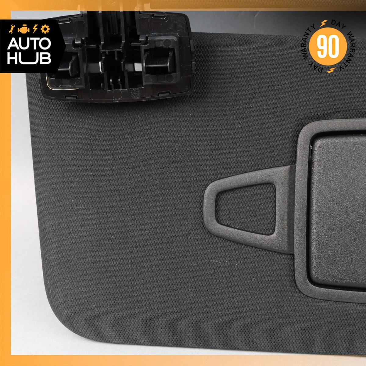Mercedes W222 S550 S600 Right Side Sun Visor Shade Sunvisor Black OEM - photo 13