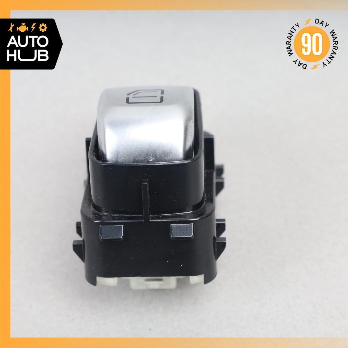 14-17 Mercedes W222 S65 AMG S550e Front Right Window Control Switch Black OEM - photo 5