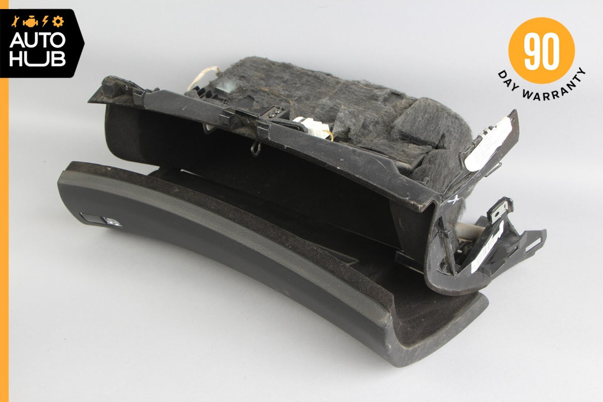 10-13 Mercedes W221 S550 S400 Dash Board Glove Box Compartment Black OEM - photo 6
