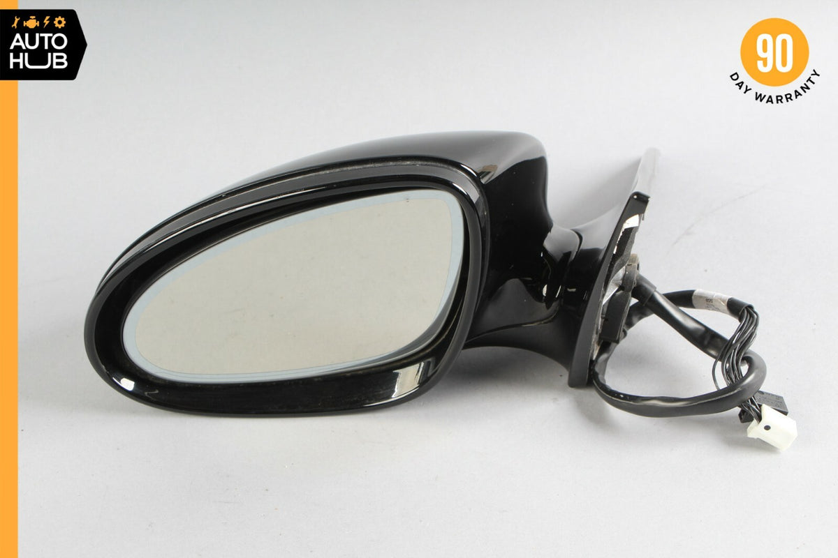 07-09 Mercedes W216 CL63 AMG CL600 Left Side Rear View Door Mirror Black OEM - photo 2