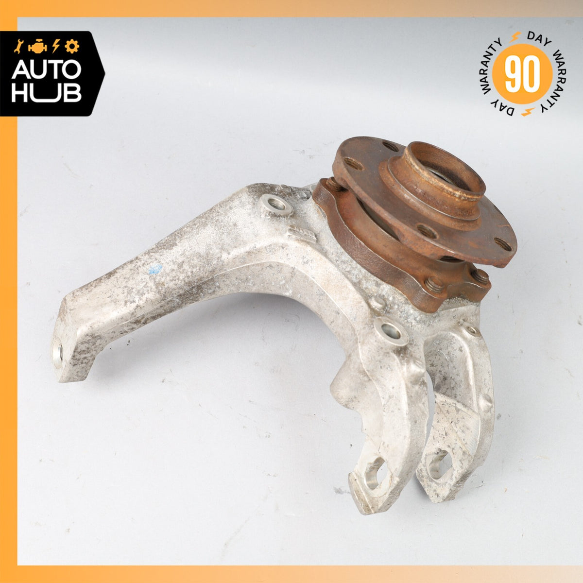 03-13 Bentley Continental GT Flying Spur Rear Left Side Spindle Knuckle Hub OEM - photo 2