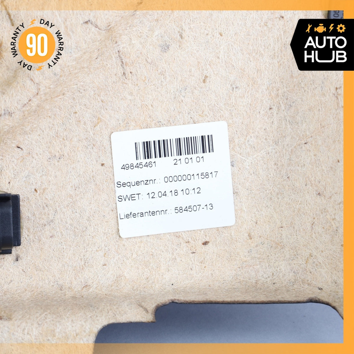 14-21 BMW i3 I01 Front Left Driver Side Interior Door Panel Brown OEM - photo 21
