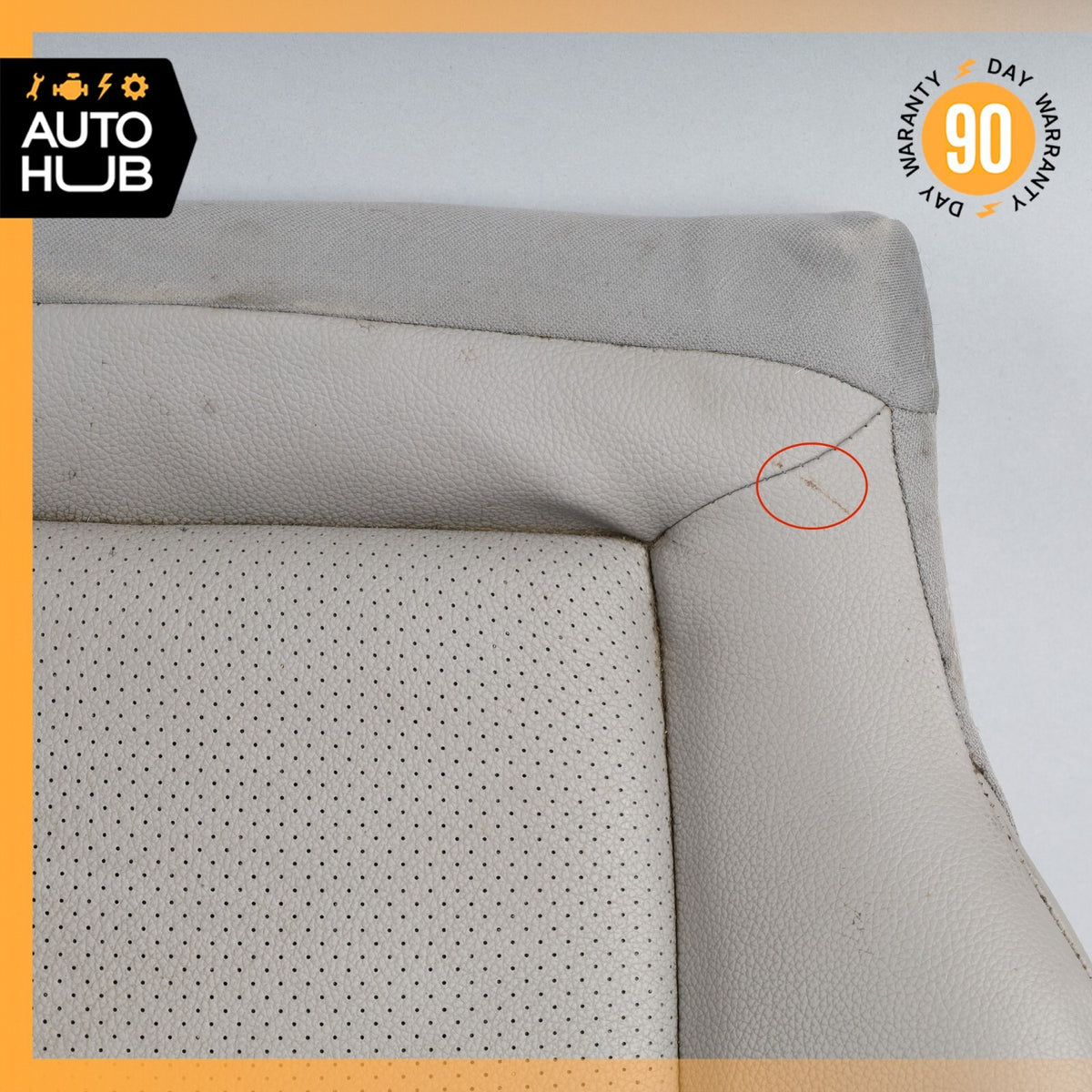 08-11 Mercedes W204 C300 C350 Front Passenger Side Lower Bottom Seat Cushion OEM - photo 6