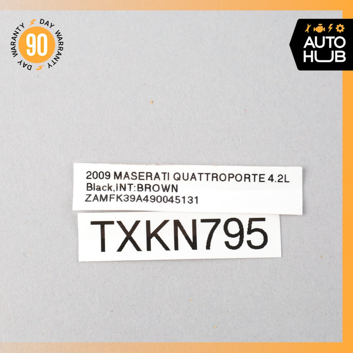 03-13 Maserati Quattroporte M139 Front Left Side Door Panel Trim Panel OEM - photo 11