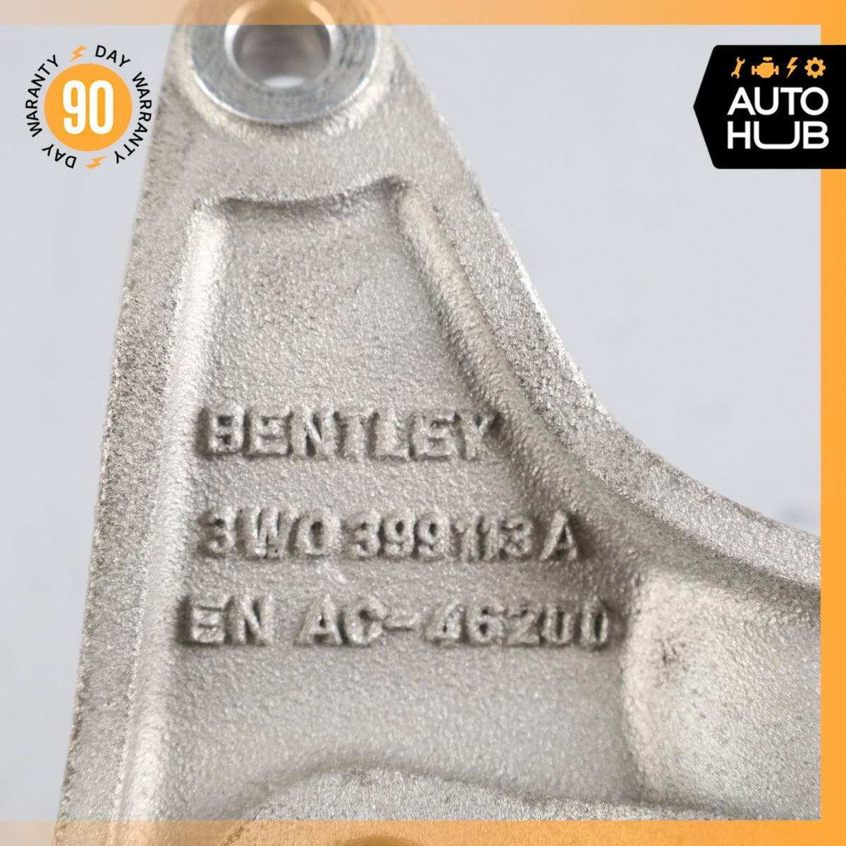 03-12 Bentley Continental GTC GT Left Transmission Support Mount Bracket OEM 46k - photo 10