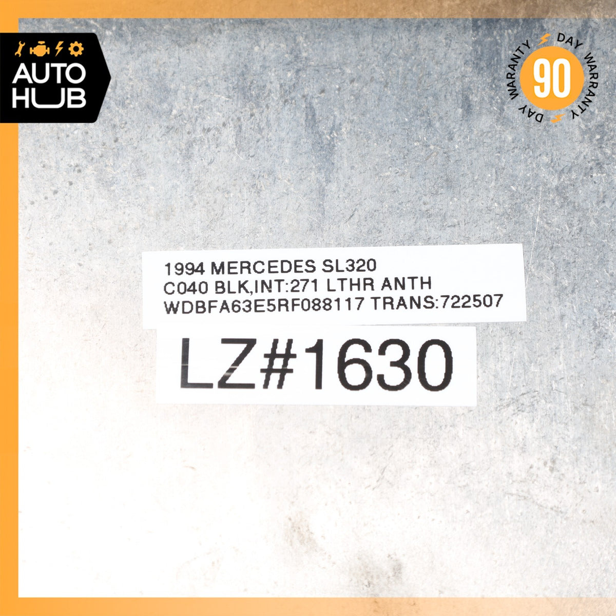 92-95 Mercedes R129 SL320 E420 ETS ABS Traction Control Module 0135459432 OEM - photo 10