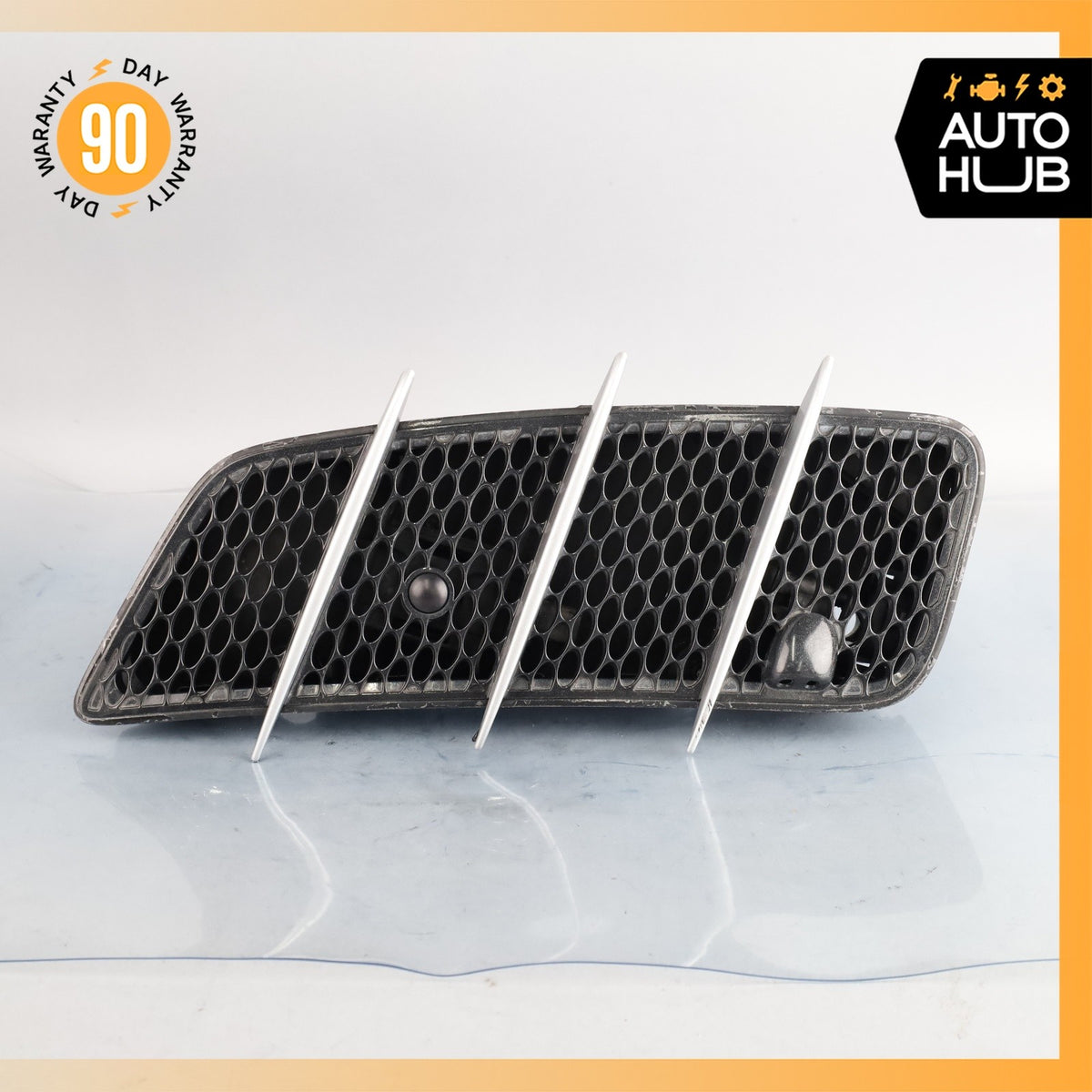 03-12 Mercedes R230 SL550 Left Driver Side Hood Grill Grille OEM - photo 3