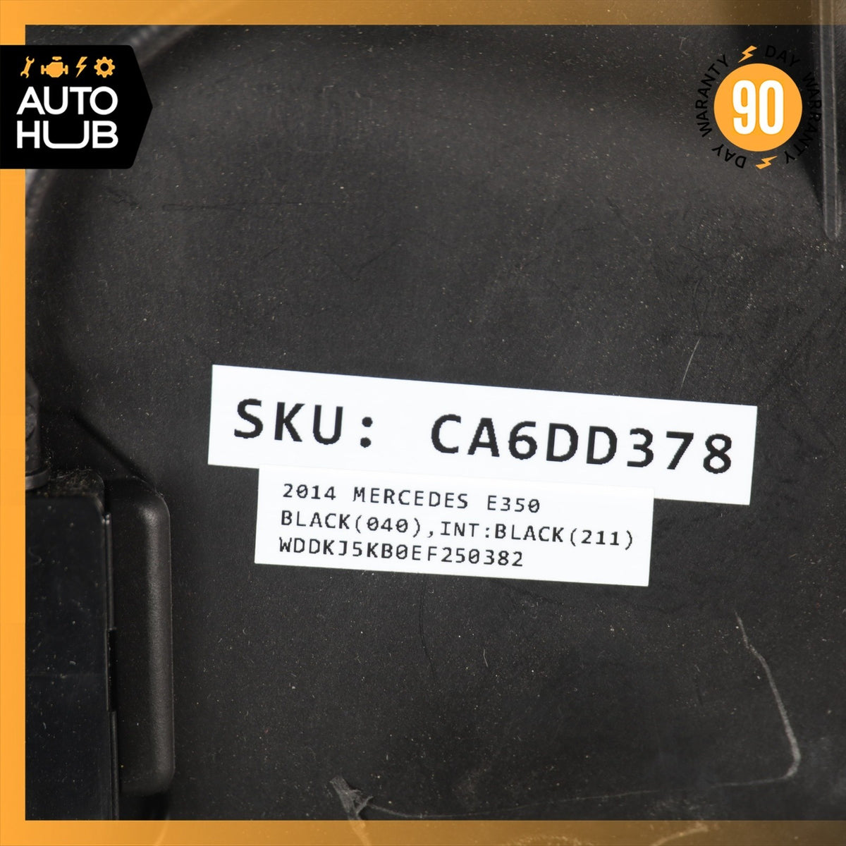 10-17 Mercedes W207 E350 E550 Front Right Side Seat Cushion Upper Black OEM - photo 20