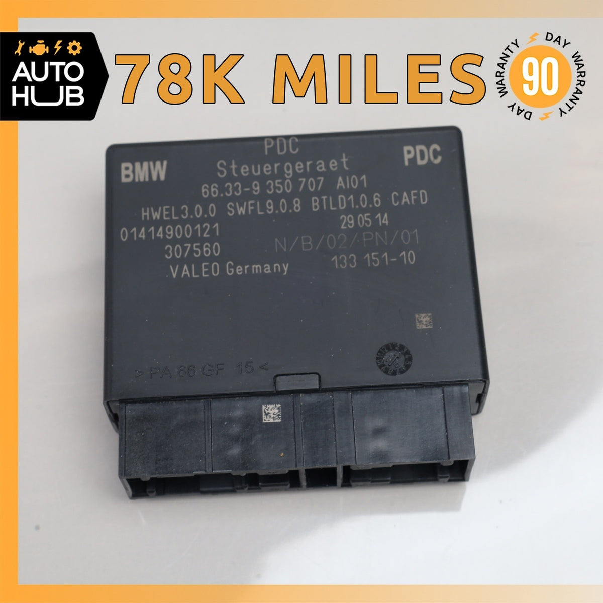 BMW F25 X3 X5 X4 PDC Parking Aid Assist Control Module Unit 6828085 OEM - photo 1