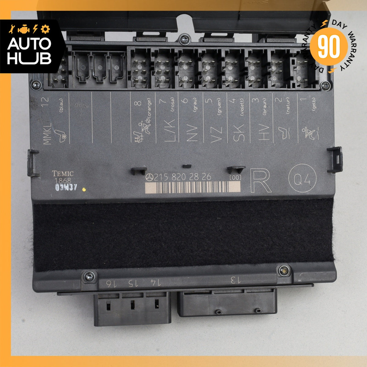00-06 Mercedes W215 CL500 CL55 AMG Front Right Passenger Seat Control Module OEM - photo 3