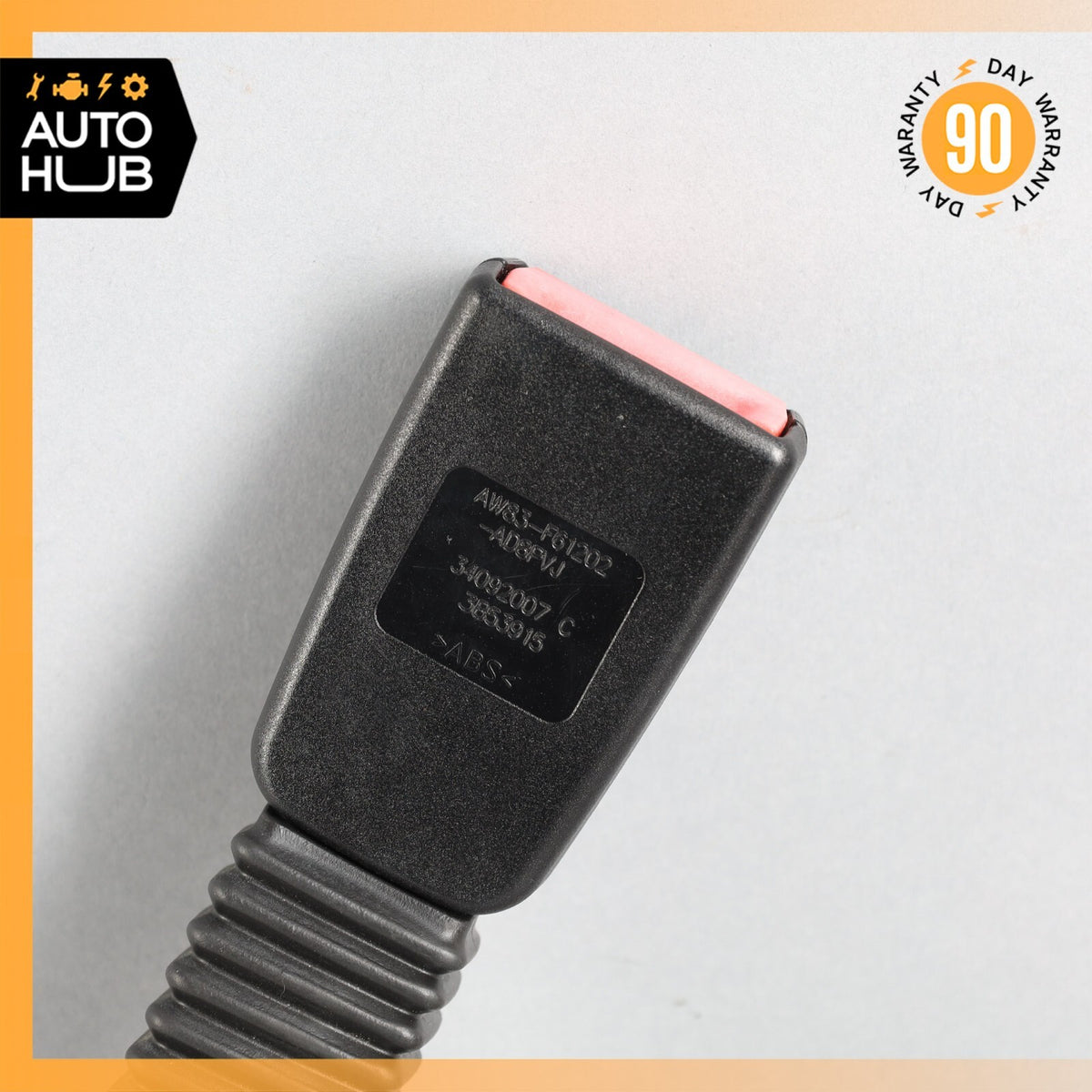 2016 Jaguar X351 XJ Front Right Passenger Side Seat Belt Buckle OEM - photo 9