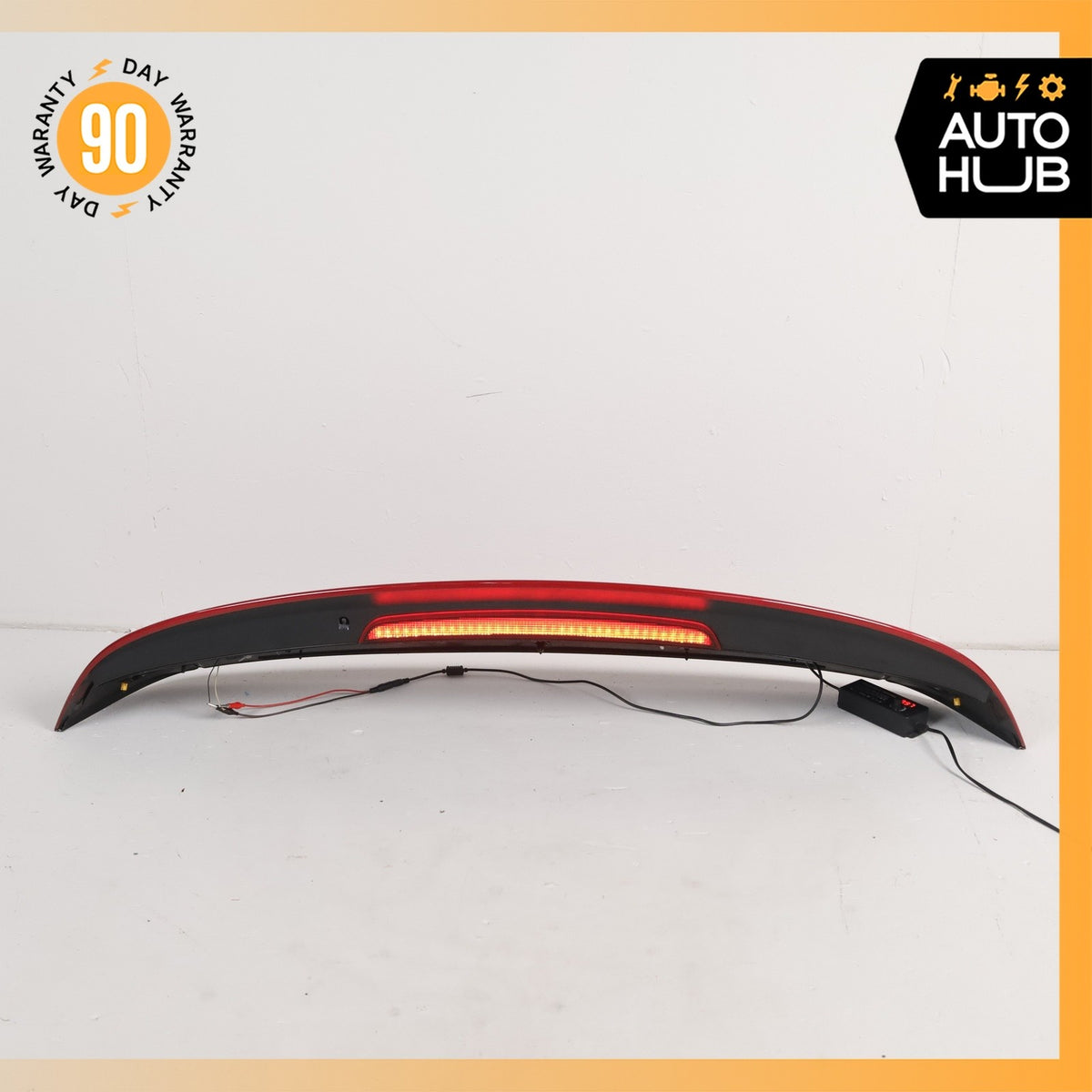17-23 Alfa Romeo 949 Stelvio Trunk Lid Molding Trim Spoiler Wing OEM 72k - photo 2