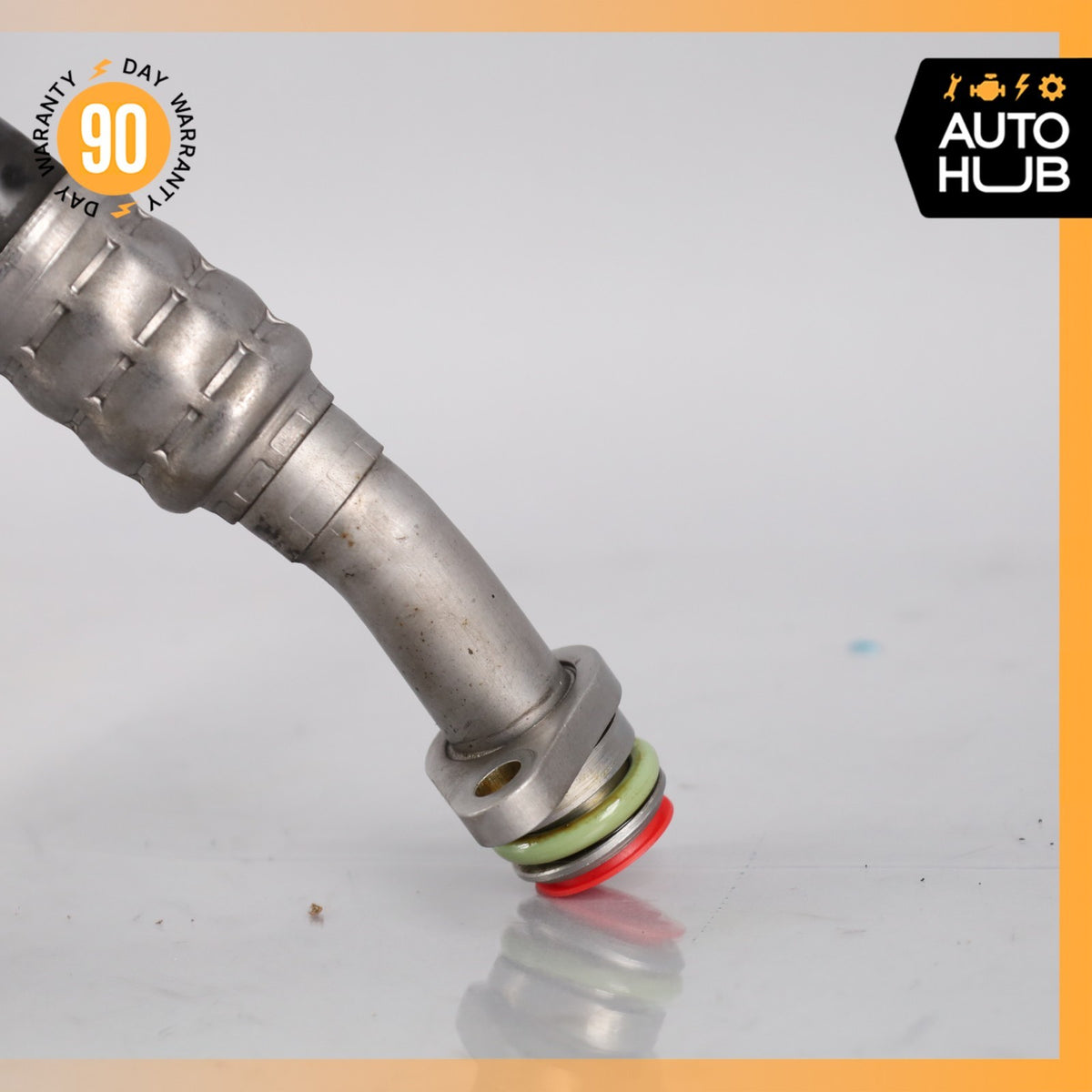 07-11 Mercedes W164 ML63 Engine Right Oil Cooler Hose Line Pipe 1561800182 OEM - photo 9