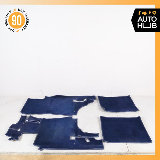 00-02 Bentley Arnage Rolls Royce Silver Seraph Floor Mat Carpet Cover Set OEM - photo 1