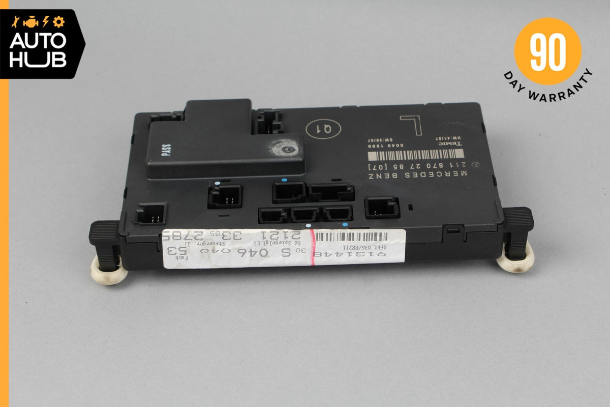 03-09 Mercedes W211 E550 E350 Front Left Driver Side Door Control Module OEM - photo 1