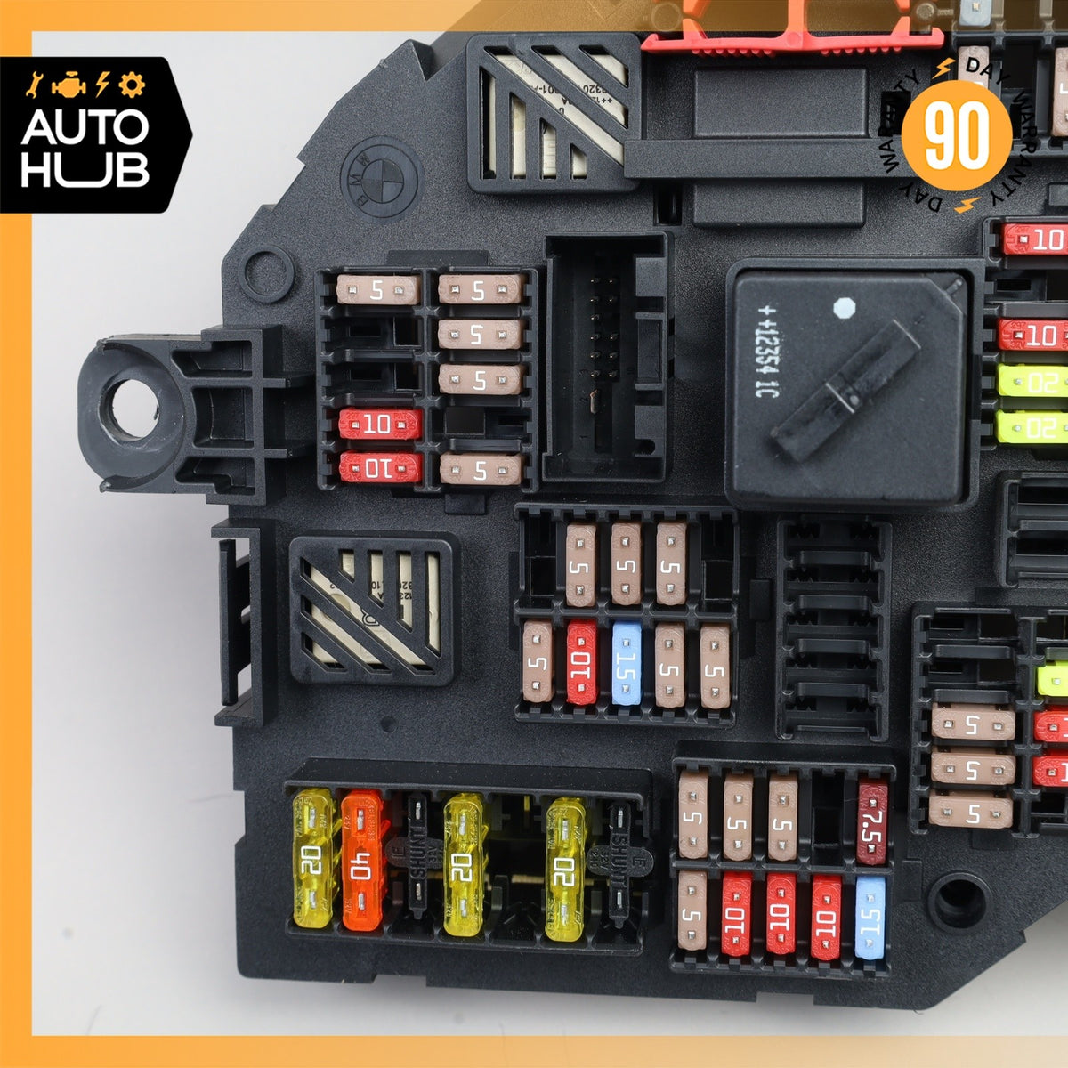 09-15 BMW F01 740i 750i Rear Fuse Box Power Distribution OEM - photo 5
