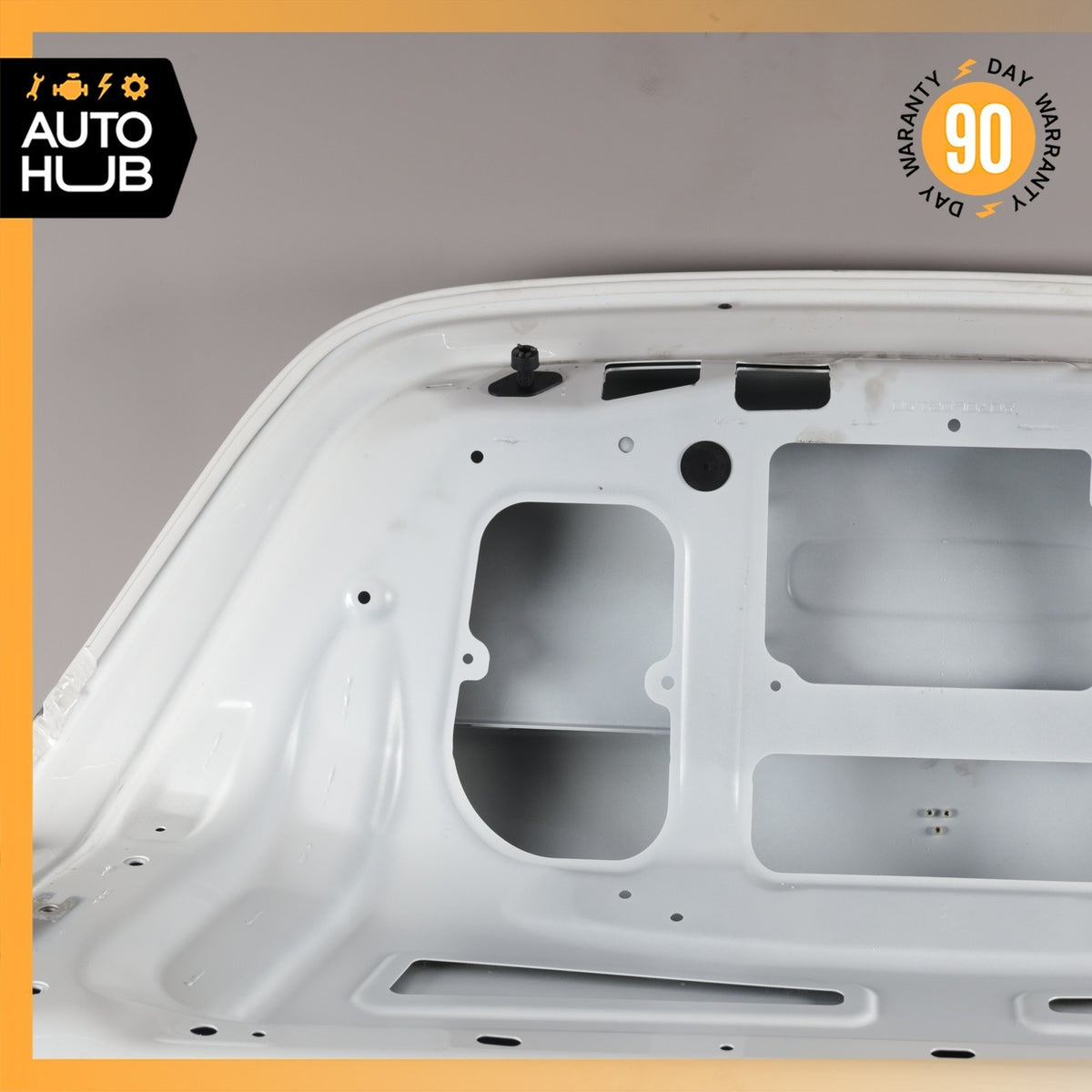 17-20 Mercedes W213 E300 E450 Trunk Lid Panel Assembly White OEM 52k - photo 18