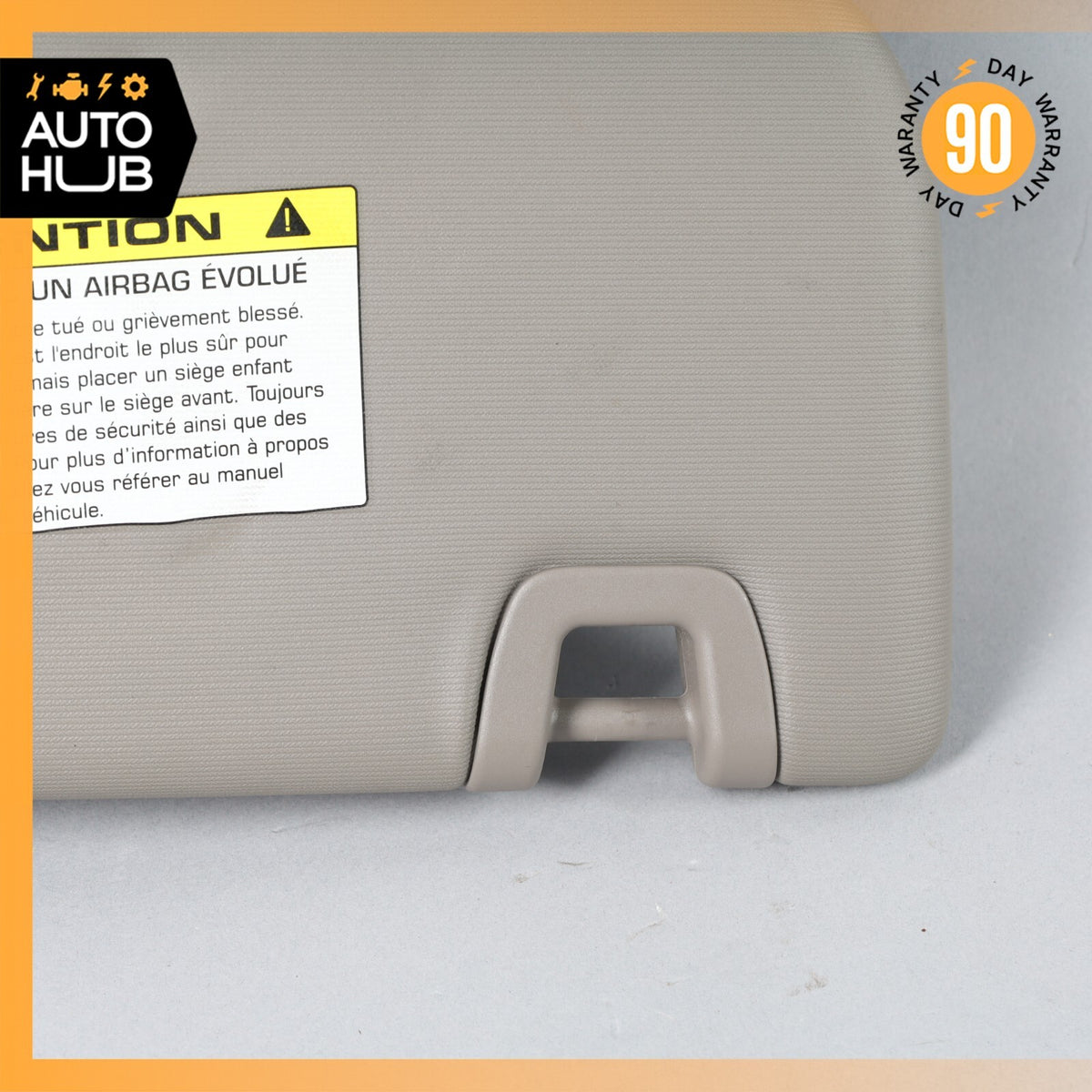 10-16 Porsche Panamera 970 Hybrid Left Driver Side Sun Visor Sunvisor OEM 89k - photo 6