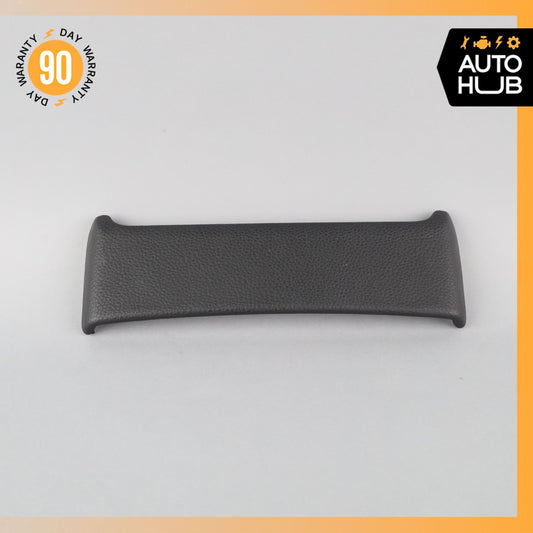 Porsche Panamera 971 Rear Center Console Cover Panel Trim Black OEM - photo 1