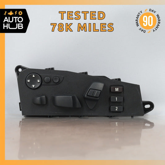 BMW E60 535i Front Left Side Memory Seat Adjustment Control Switch OEM - photo 1