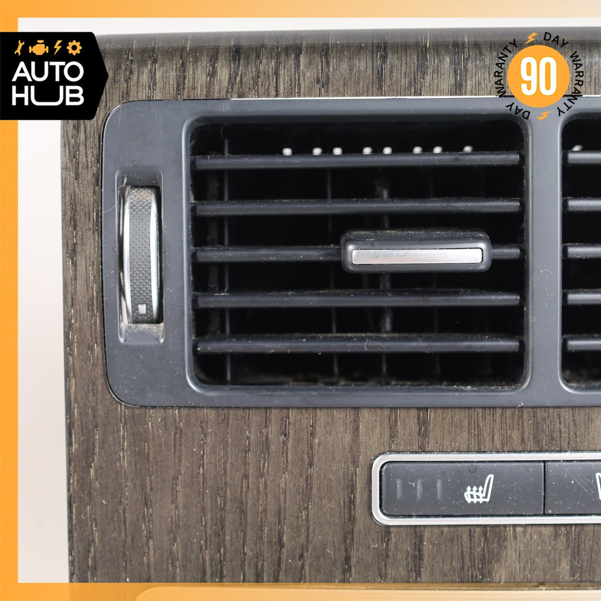 14-22 Range Rover Sport L494 Rear Center Console Air Vent Trim w/ Switch OEM - photo 4