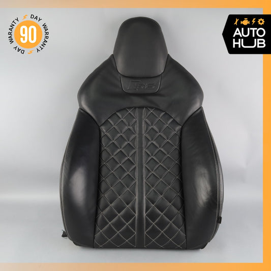 13-18 Audi C7 S6 Front Left Top Upper Sport Seat Cushion Leather 4G8881775C OEM - photo 1