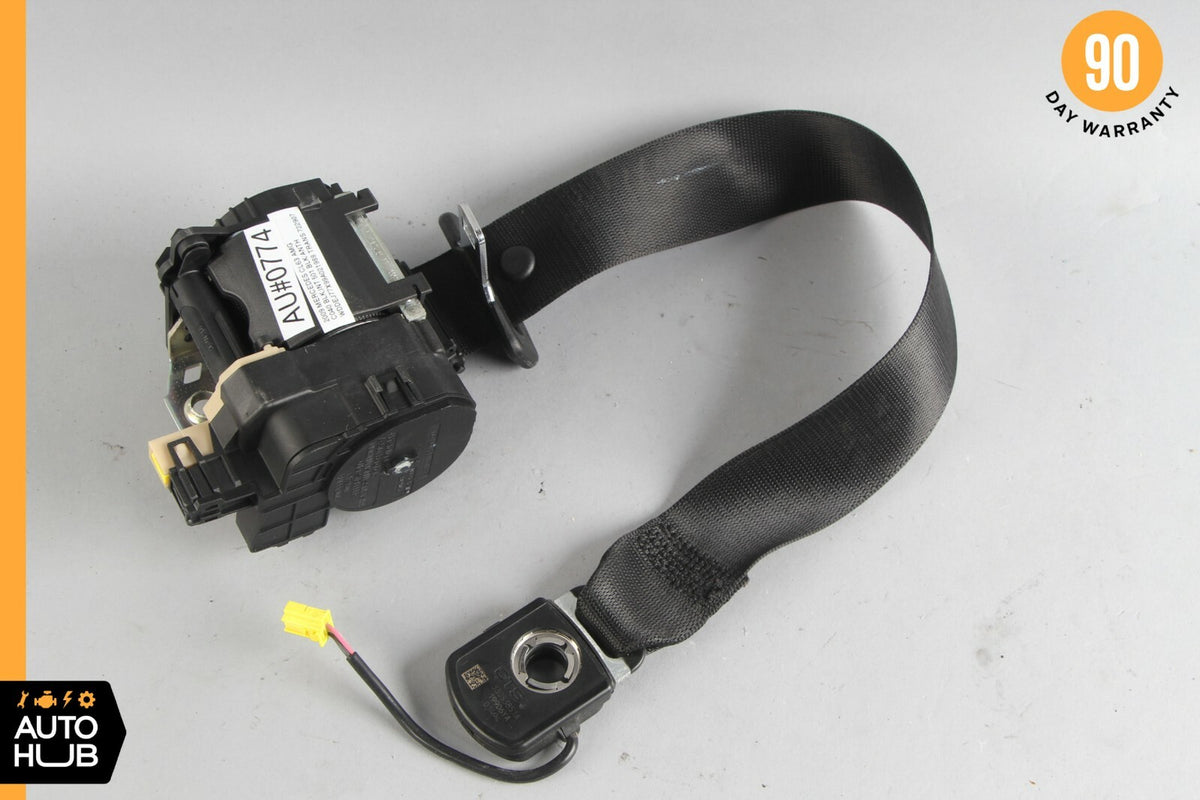 07-10 Mercedes W216 CL550 CL63 AMG Front Right Passenger Seat Belt Black OEM - photo 5