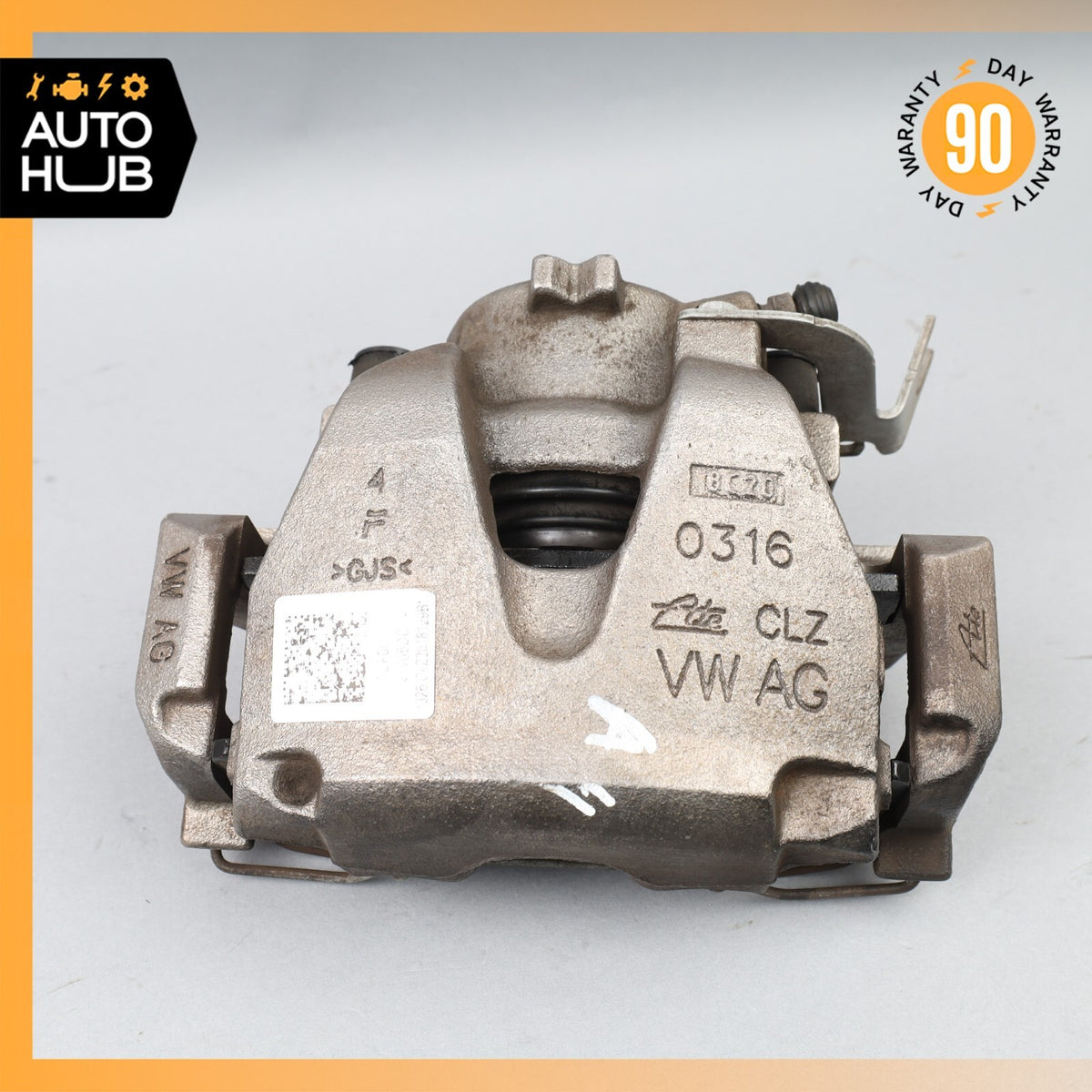17-24 Audi B9 A4 Front Left & Right Side Brake Caliper Calipers Set OEM 56k - photo 11