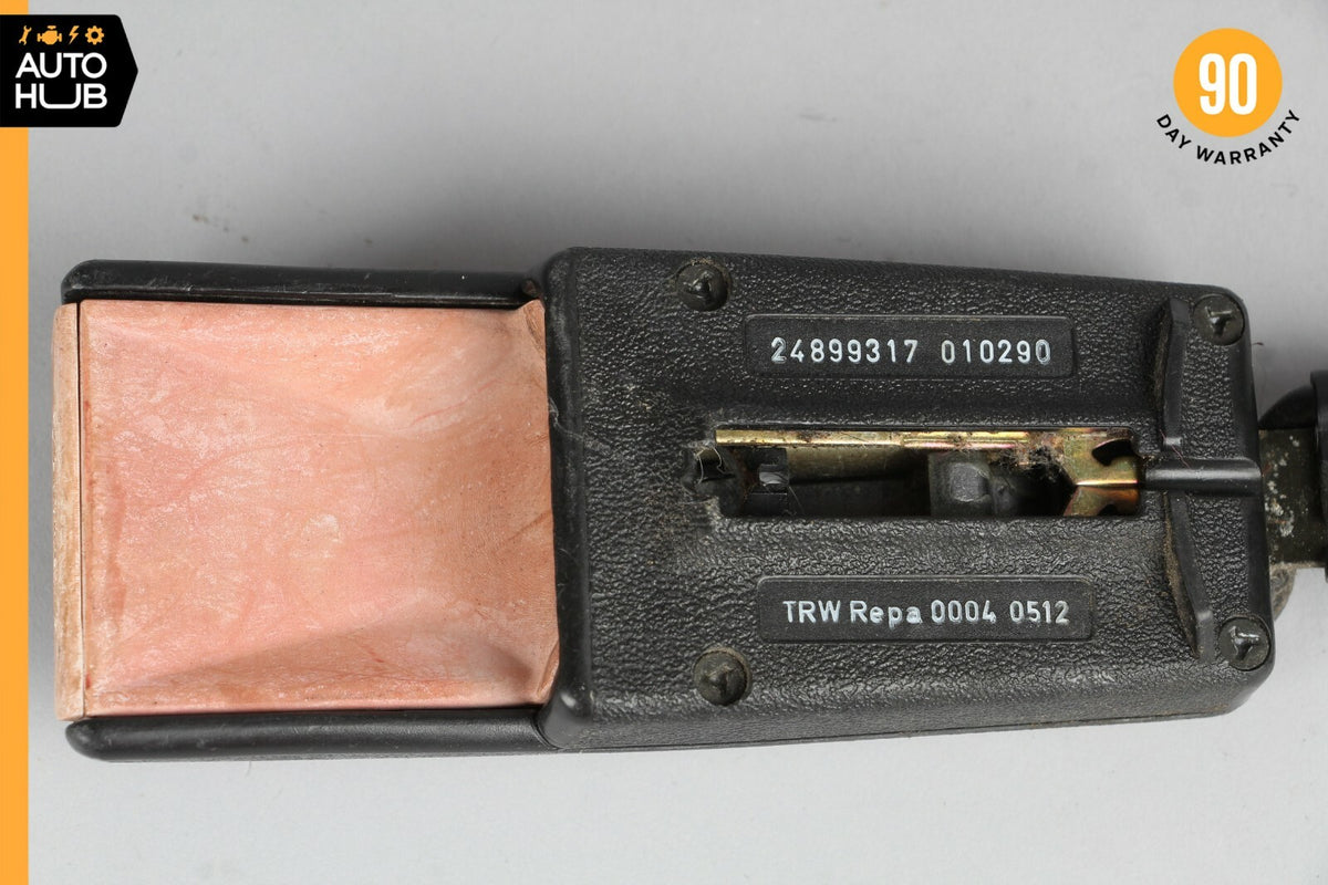 90-02 Mercedes R129 300SL SL500 Right Passenger Seat Belt Seatbelt Buckle OEM - photo 6