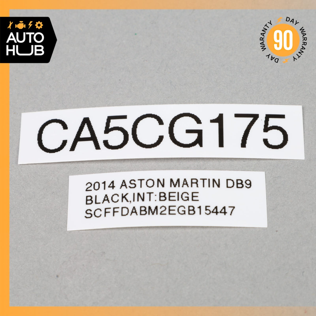 12-19 Aston Martin DB9 Rapide Navigation Command Module Unit CG4310E887BD OEM - photo 13