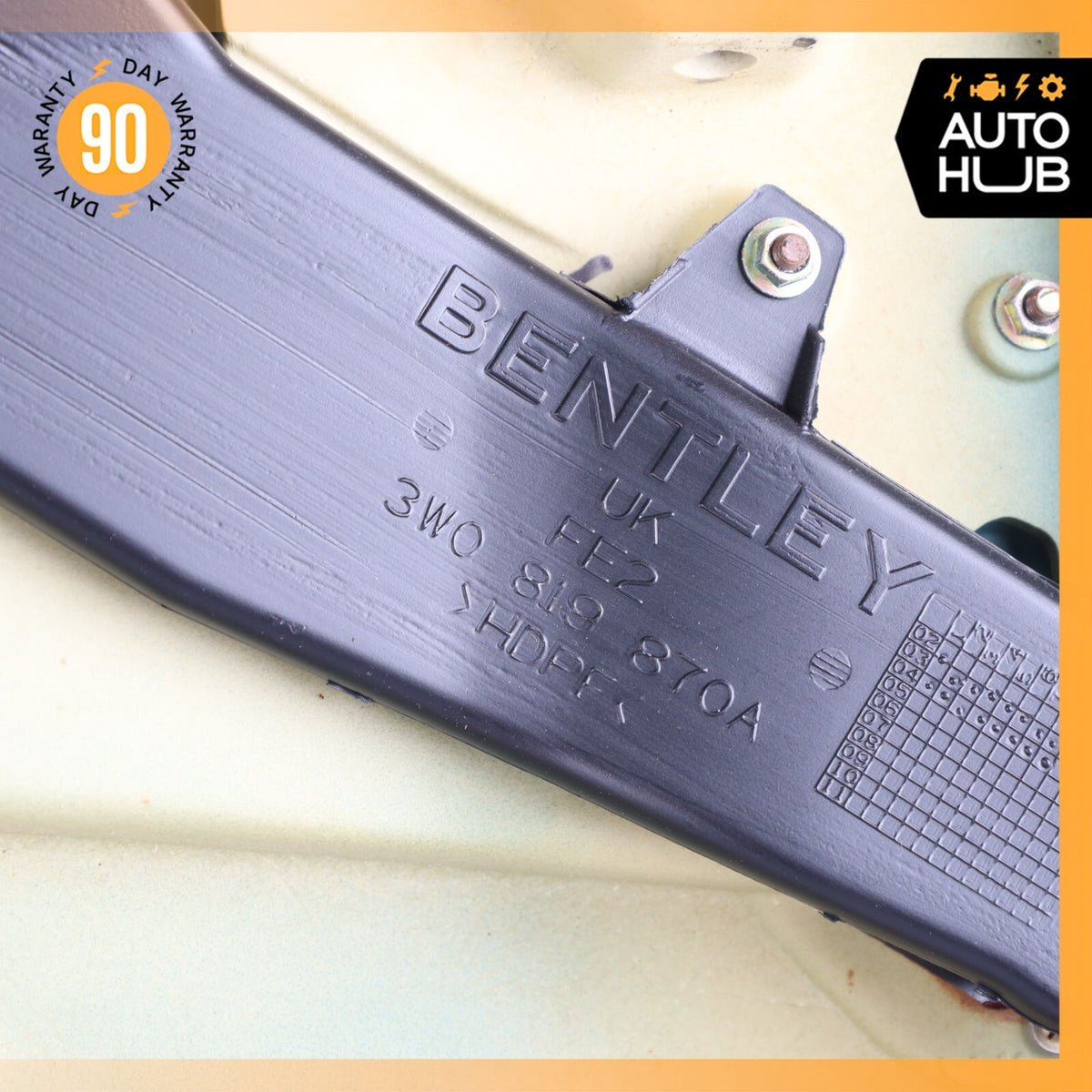 03-10 Bentley Continental GT Right Side Interior Door Panel Red OEM 73k - photo 18