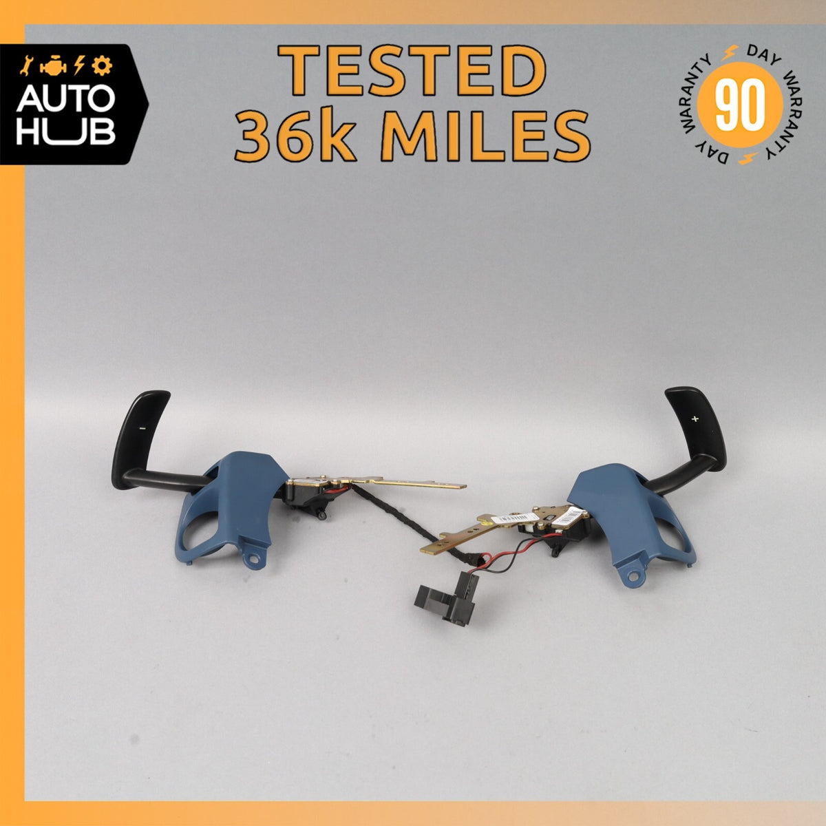 Bentley Continental GT GTC Steering Wheel Paddle Shifters Set OEM 36k - photo 1