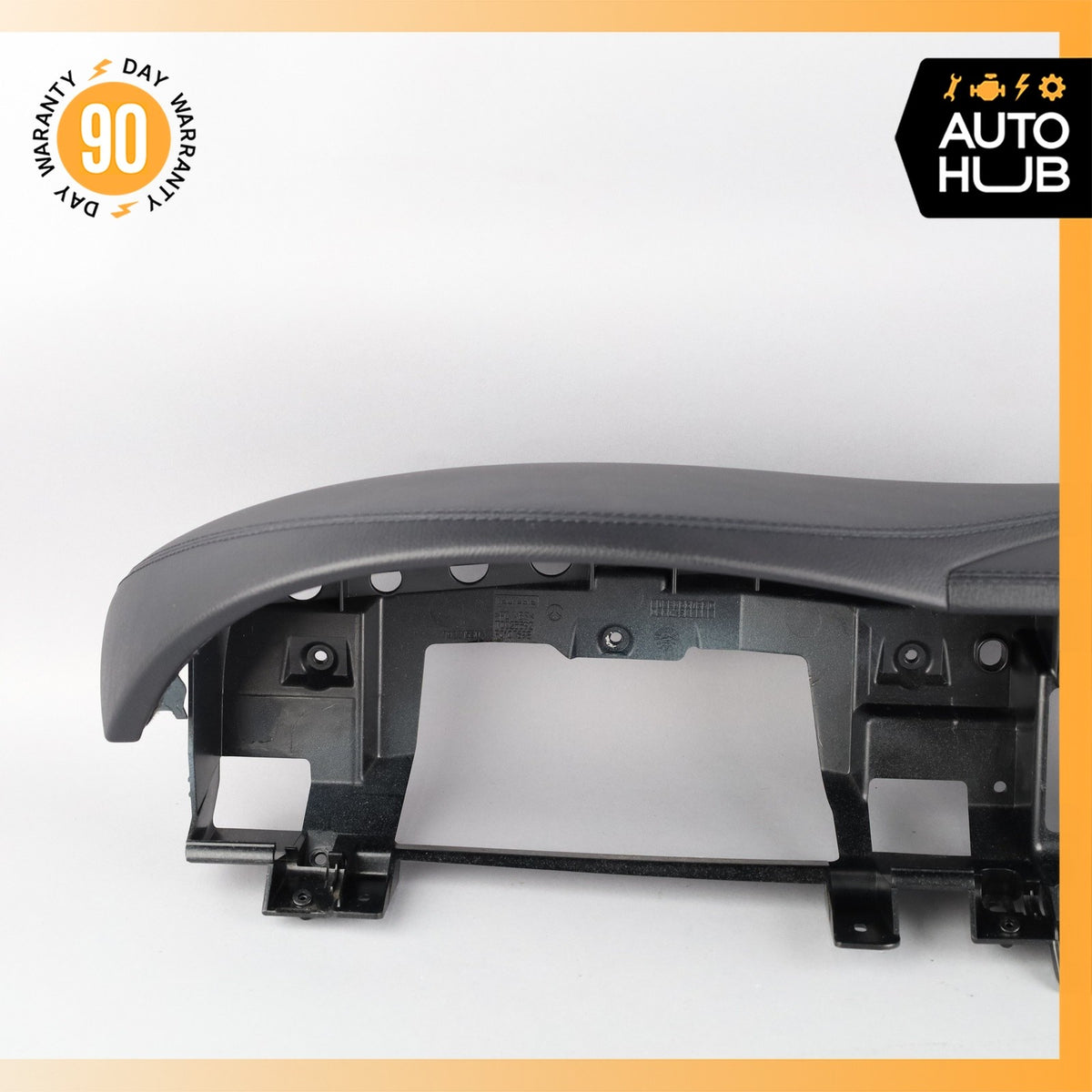 07-13 Mercedes W221 S63 S550 S450 Dashboard Cluster Upper Cover Trim Black OEM - photo 2