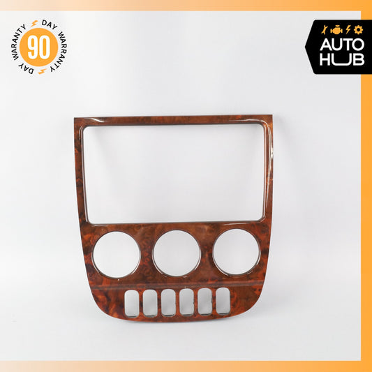 02-05 Mercedes W163 ML500 ML320 ML350 Center Console Trim Bezel Wood OEM - photo 1