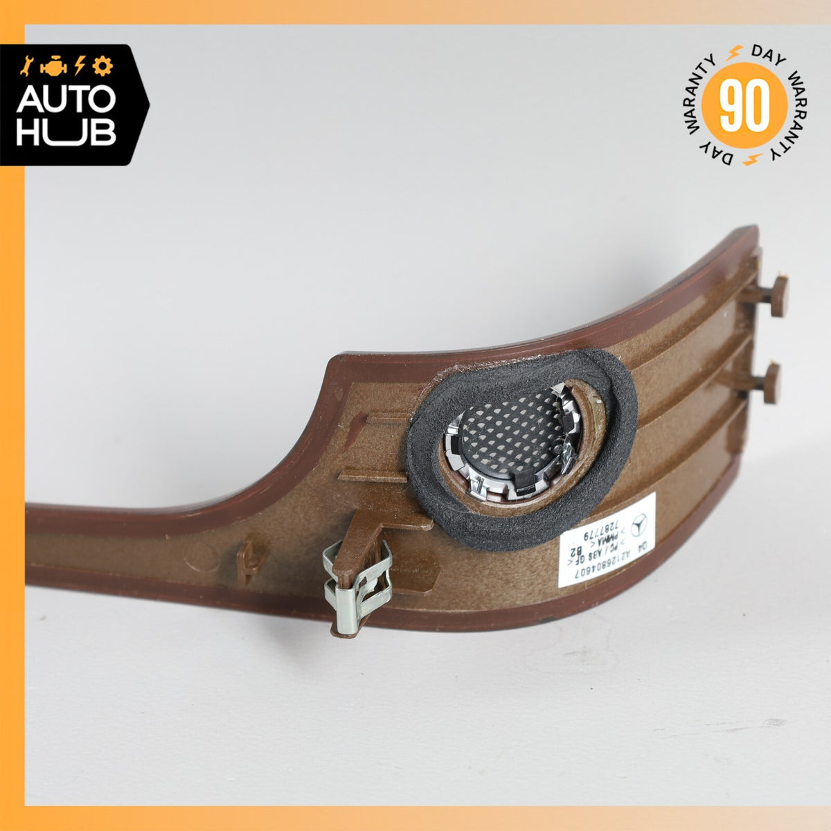 10-16 Mercedes W212 E350 E550 Steering Column Cover Boot Trim Wood OEM - photo 8