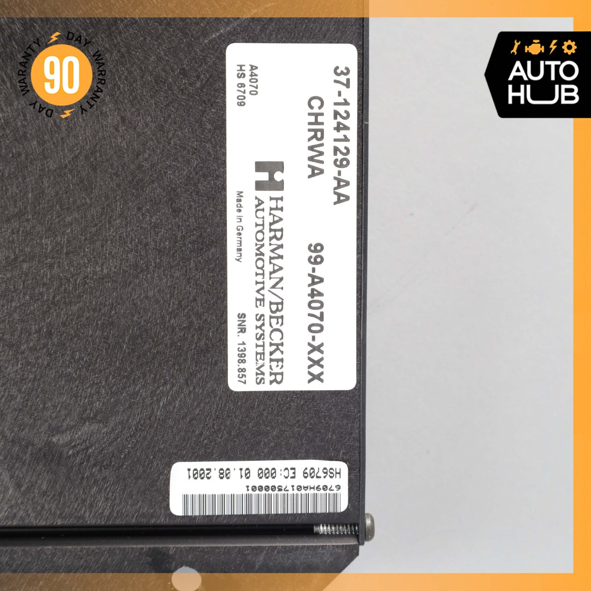 00-04 Aston Martin DB7 Vantage Amplifier Audio Amp 37124129AA OEM 23k - photo 12